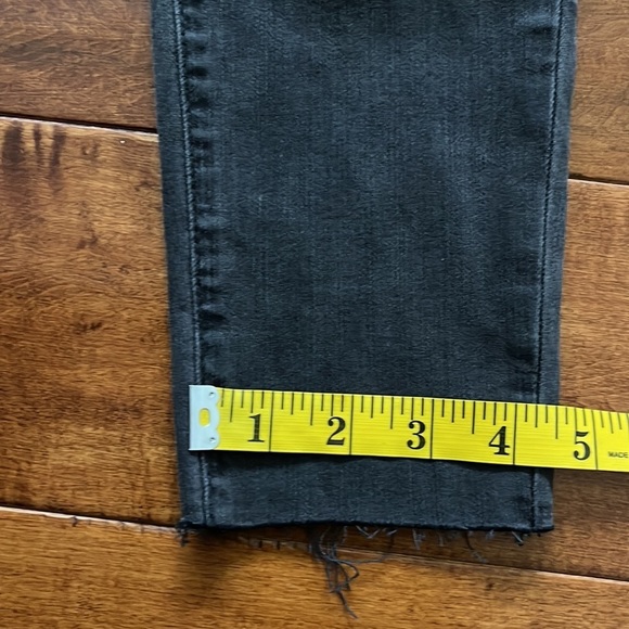 NWOT Madewell Curvy High Rise Skinny Jean Size 26P Dark Gray - Picture 7 of 13